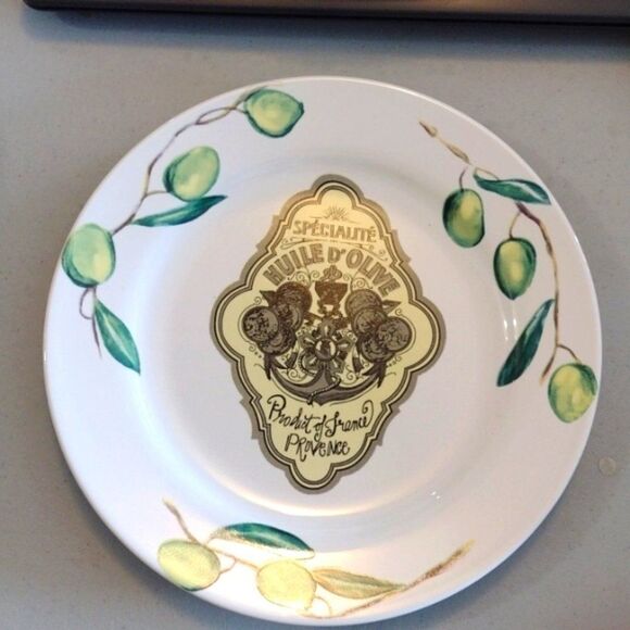 Rosanna Specialite Huile D'Olive Product of France Dessert Plates Box Set - Picture 13 of 13